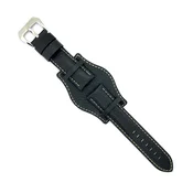 Kožni kaiš Diloy 20mm DIL386.1 Crna boja