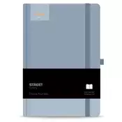 Blok notes z elastiko casual blue a5 tp črt 96l