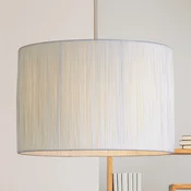 Searchlight Visoka svetilka Morianna, bela, pletena, O 30 cm, E27 - Dnevna soba/jedilnica - Skandinavski - Les