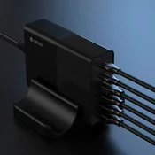 DEVIA Punjač Multi-port Extreme Speed Series (EU/75W)/ crna