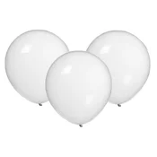 Napihljiv balon 30cm - set 10 kosov, prozoren