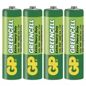 Baterija GP GREENCELL cink-kloridna R6 AA 4 folija 4/1