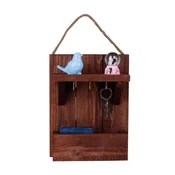 Aberto Design Polica za kljuceve 214, 31x24x8cm, Braon