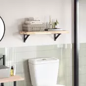 Stolna ploca 80x30x4 cm pravokutna od masivnog drva bagrema