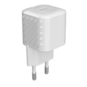 Dvojni mini polnilnik 65W GaN ERPWCDM65-W