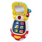Alltoys Moj prvi preklopni telefon – 40 melodij, lučke in smešni zvoki