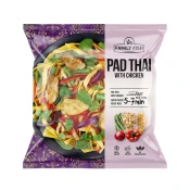 Pad thai testenine s piščancem in zelenjavo, Family Fish, 400 g, zm