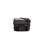 LACOSTE Torba za čez ramo The Blend črna