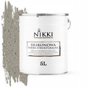 shumee Silikonska strukturna fasadna barva 5L toplo siva F293 UV