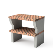 Movelar Palermo Modul - delovni pult - Terracota