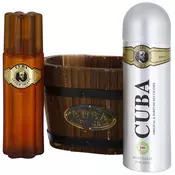 Cuba Gold darovni set vodica poslije brijanja 100 ml + dezodorans 200 ml