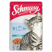 Schmusy Ragout vrečka losos v omaki 100 g