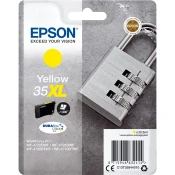 NEW Katuša s Črnilom Izvirna Epson 35XL Rumena