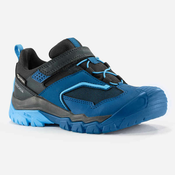 Cipele za planinarenje Crossrock vodootporne na cicak djecje 28-34 plave