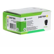 Lexmark 24B7184 toner cartridge 1 pc(s) Original Yellow