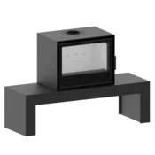 Hitze CUBO CF700 - standard (beli šamot, ohišje 4 mm)