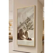 Wallity Dekorativna uramljena slika, 120x50cm, Šarena