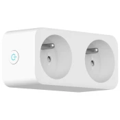 Immax NEO LITE SMART pametna notranja vtičnica 2 s pinom (tip E)/ 16A/ Wi-Fi/ Google Assistant/ Amazon Alexa/ LIDL/ TUYA