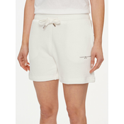 Tommy Hilfiger Športne kratke hlače 1985 WW0WW38348 Écru