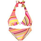 BRUNO BANANI Bikini rumena/kivi/oranžna/svetlo roza