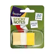 Forpus Samolepilni lističi Forpus 44 x 25 mm, Rumena
