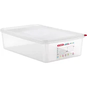 ARAVEN gastronorm posoda s pokrovom GN 1/1, PP, globina: 100 mm, prostornina: 13,7 L, hermetična
