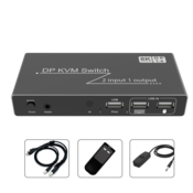 INF 2 v 1 izhod DP DisplayPort KVM stikalo 8K 60Hz, (21537447)