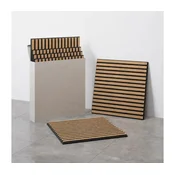Set od 4 akusticna zidna panela VASAVIK 60x60 cm, uljani hrast