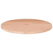 Okrugla stolna ploca O 30 x 1,5 cm od netretirane hrastovine