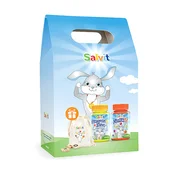 Salvit Kids Back To School paket, vitamini za imunitet, 2 x 60 žele bombona + Igracka