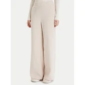 Vero Moda Spodnji del trenirke Daisy 10338102 Bež Wide Leg