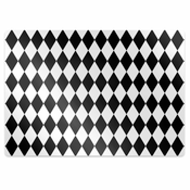 Decormat Podloga za pisarniški stol Pattern in diamonds 140x100 cm 2 cm