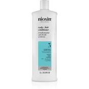 Nioxin System 3 Scalp + Hair Shampoo balzam za barvane redke lase 1000 ml