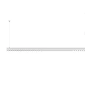 XAL Beto Tube pendant 186cm DALI up/down 840 bela - Študija/pisarna - bela (RAL9010) - Kovina