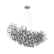 Globo 64138H3S - Lestenec na kablu QUEENA 10xE14/40W/230V, srebrn