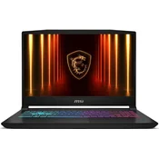 Gaming laptop MSI - Katana 15 HX B14WEK-282XBG, 15.6, QHD, i5, 165Hz, RTX 5050