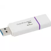 KINGSTON 64GB DataTraveler I Generation 4 USB 3.0 flash DTIG464GB ljubicasto-beli ( 17600 )