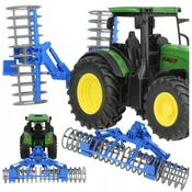 [paczb][5] Kmetijski traktor z zložljivim valjarjem za ravnanje tal 1:24 Z1007