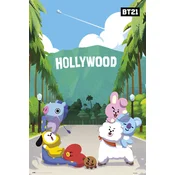 Grupo PLAKAT BT21 HOLLYWOOD, (20837225)