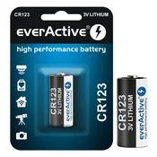 shumee everActive CR123 3V litijeva foto baterija 1 kos. 1500mAh