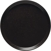 Costa Nova plitev krožnik Notos 23,8 cm, črn, dvignjen rob (6 kos)