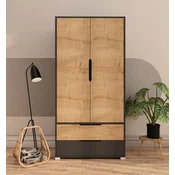 HANAH HOME Ormar Flora 90 Anthracite Safir hrast