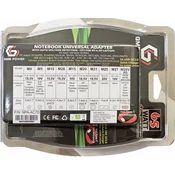 NPA-AC7D **Gembird univerzalni laptop punjac AC 65W sa Tip-C + QC3.0 mob. brzi punjac 3A, auto(1393)