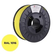 C-Tech tiskarska vrvica PREMIUM LINE ( filament), PETG, žvepleno rumena, RAL1016, 1,75 mm, 1 kg