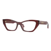 Versace Okvir za naocare 0VE3373U 5512 54, Crveni