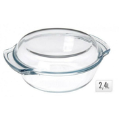 Excellent Houseware Zdjela Vatrostalna S Poklopcem 2,4L