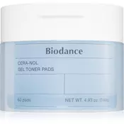 Biodance Hydro Cera-nol Gel toner Pads tonizirajoče blazinice za intenzivno hidracijo 60 kos