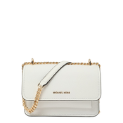 Usnjena torbica MICHAEL Michael Kors bela barva, 32T4GC7C1T