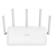HiLook Powered by HIKVISION/ Wi-Fi 6 router WR-AX18(O-STD)/EU/ IEEE 802.11a/n/ac/ax/ 1800Mbps/ 3x LAN/ 1x WAN/ bela
