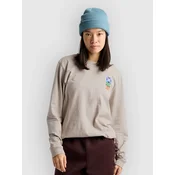 Burton Yeasayer 27 moška majica z dolgimi rokavi chinchilla gray